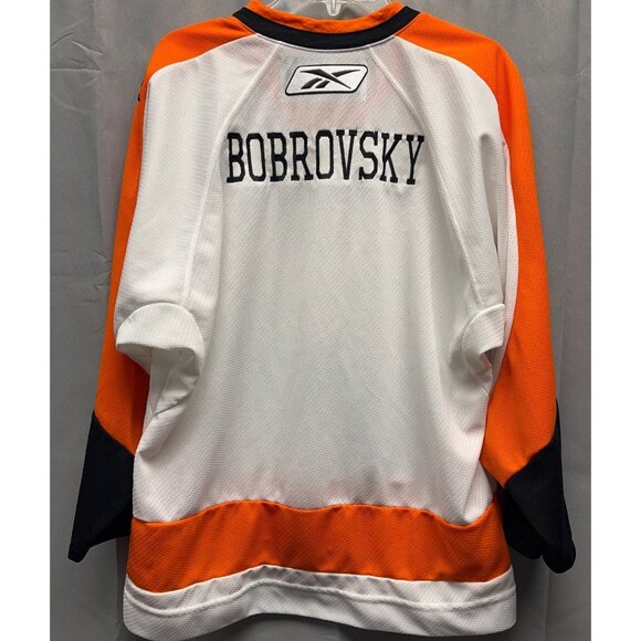 Reebok NHL Men's White Sergei Bobrovsky Philadelphia Flyers Jersey Sz M SKU 5297 - Picture 2 of 8